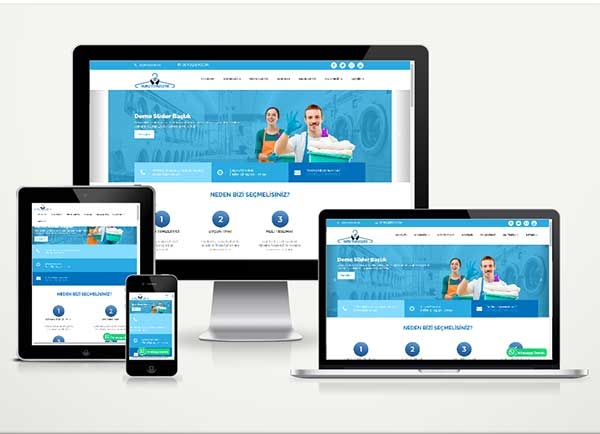 Kuru Temizleme Web Sitesi Paketi Soft Dry